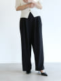 ツータックワイドパンツ