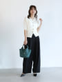 ツータックワイドパンツ