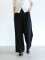 【kannaセレクト】 ツータックワイドパンツ