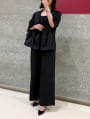 【2点セット】シングルジャケット×パンツセットアップ