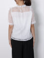 総レースフリルトップス