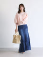 デニムマーメイドスカート