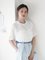タックフリルTシャツ