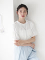 タックフリルTシャツ