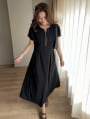 【manaodaysセレクト】前後2wayウエストタックワンピース