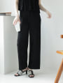 【2点セット】スクエアネックティアードトップス×パンツ