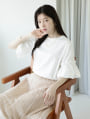 袖バルーンTシャツ