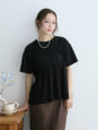 シャーリングデザインTシャツ