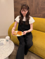 【とらまめセレクト】【2点セット】ビスチェ×ワイドパンツ