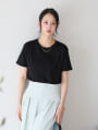 にこちゃん刺しゅうベーシックTシャツ