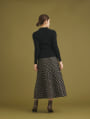 ジャカードニットプリーツスカート