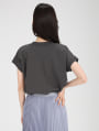 ヘビーウェイト袖リブTシャツ