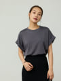 折り返しデザインTシャツ