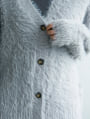 【先行特別価格】シャギーニットカーディガン