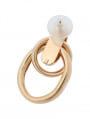 クロスループモチーフピアス