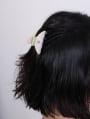 ロゴメタルポイントミニヘアクリップ