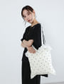 ドットフリルサブトートバッグ