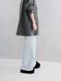 ふわふわファー厚底クロスサンダル
