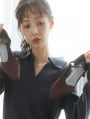 Tストラップセパレートパンプス