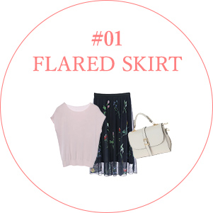 flared skirt